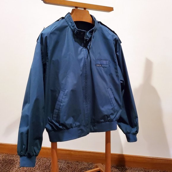 XL Members Only Jacket Teal Green Men's Bomber - Picture 10 of 15